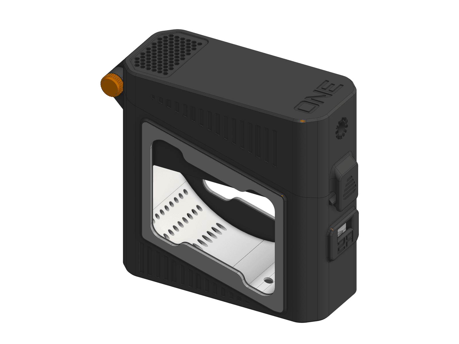 Purge One instrumented filament dryer CAD product view