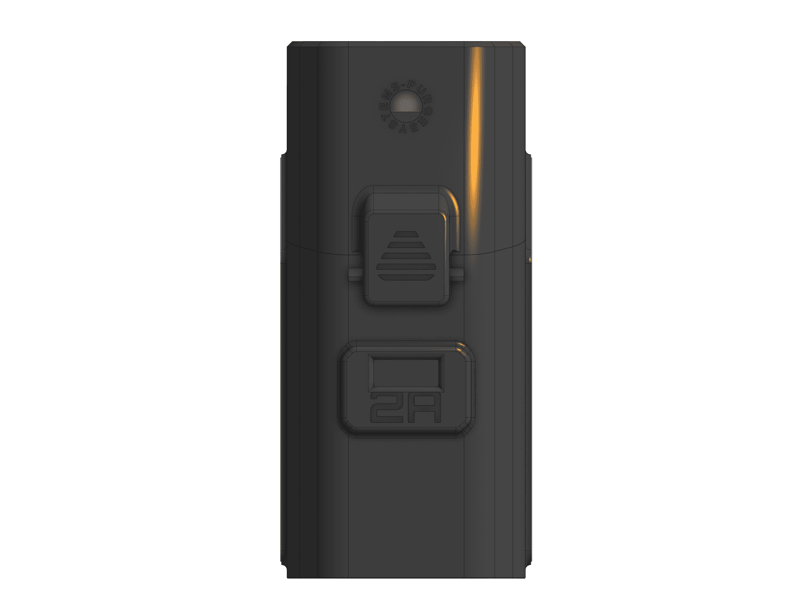 Purge One rear control and power interface side
